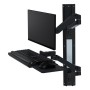 Ergotron LX Series 45-696-292 Supporti a parete per TV 86,4 cm (34") Nero