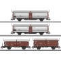Märklin Type Tbes-t-66 Sliding Roof / Sliding Wall Car Set parte e accessorio di modellino in scala Vagone merci (47301)