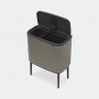 Brabantia Bo Touch Bin 34 L Rettangolare Platino (316142)