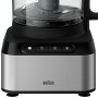 Braun FP 3233 SI robot da cucina 800 W 2,1 L Nero, Acciaio inox (0X22011032)