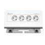 Kindermann 7430000054 cassetta di scarico Tipo F Alluminio, Bianco
