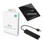 i-tec Advance U3HUB404 hub di interfaccia USB 3.2 Gen 1 (3.1 Gen 1) Type-A 5000 Mbit/s Nero