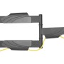 Ventronic LL-812 Supporto TV a parete 177,8 cm (70") Nero (LL-812) (FPWARTB2)