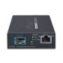 PLANET XT-705A convertitore multimediale di rete 10000 Mbit/s Modalità multipla, Modalità singola (XT-705A)