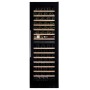 Dunavox Grande 123, cantinetta vino nera DX-123.338DB, capacità: 123 bottiglie (0,75 l Bordeaux)