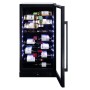 Dunavox Grande Sera 58, cantinetta per vino, nera, DX-58.258DB