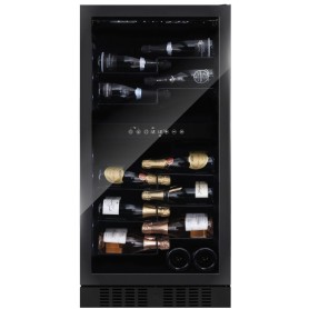 Dunavox Grande Sera 58, cantinetta per vino, nera, DX-58.258DB