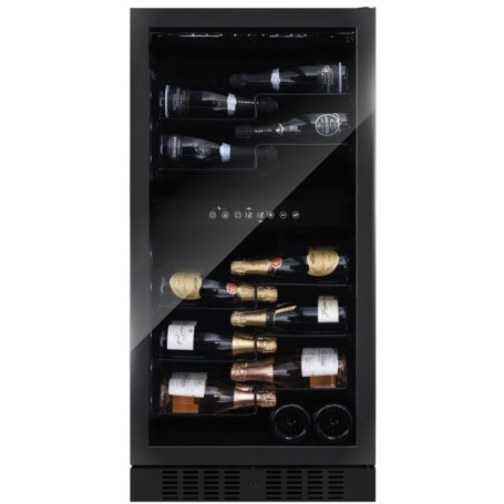 Dunavox Grande Sera 58, cantinetta per vino, nera, DX-58.258DB
