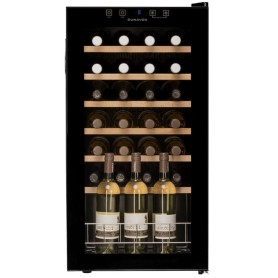 Dunavox Home 28, cantinetta per vino, nera, DXFH-28.88