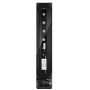 Dunavox Flow 9, cantinetta vino sottopiano, nera, DAUF-9.22B