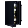 Dunavox Flow 9, cantinetta vino sottopiano, nera, DAUF-9.22B
