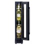 Dunavox Flow 9, cantinetta vino sottopiano, nera, DAUF-9.22B