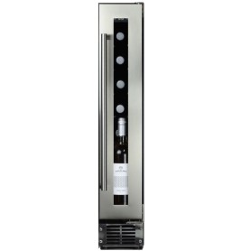 Dunavox Flow 9, cantinetta vino sottobanco, acciaio inox, DAUF-9.22SS