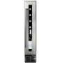 Dunavox Flow 9, cantinetta vino sottobanco, acciaio inox, DAUF-9.22SS