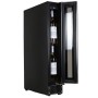 Dunavox Flow 9, cantinetta vino sottobanco, acciaio inox, DAUF-9.22SS