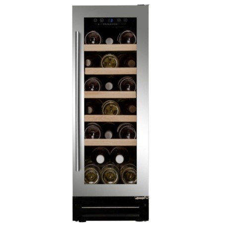 Dunavox Flow 19, cantinetta vino sottopiano, acciaio inox, DAUF-19.58SS