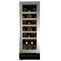 Dunavox Flow 19, cantinetta vino sottopiano, acciaio inox, DAUF-19.58SS