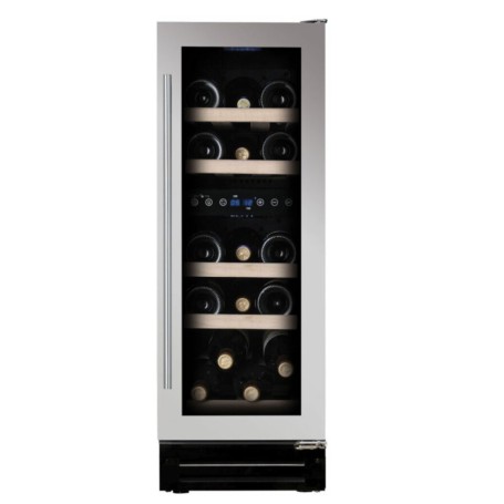 Dunavox Flow 17, cantinetta vino sottopiano, acciaio inox, DAUF-17.58DSS