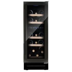 Dunavox Flow 17, cantinetta vino sottopiano, nera, DAUF-17.58DB