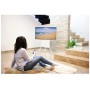 Hama 00220871 Supporto TV a parete 190,5 cm (75") Bianco