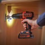 Black & Decker BDCHD18KB-QW trapano Senza chiave Nero, Arancione