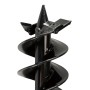 Erdbohrer mit Stift,  80mm, L 800mm (schwarz) (E-13633)