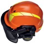 Uvex 9774237 casco di sicurezza Polietilene Nero, Arancione