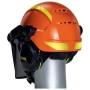 Uvex 9774237 casco di sicurezza Polietilene Nero, Arancione