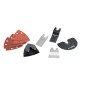 Multifunktions-Werkzeug MT300KA (orange/schwarz, Koffer, 300 Watt, 12-tlg. Zubehrset) (MT300KA-QS)