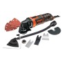 Multifunktions-Werkzeug MT300KA (orange/schwarz, Koffer, 300 Watt, 12-tlg. Zubehrset) (MT300KA-QS)