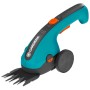 Akku-Grasschere ClassicCut Li Set, 3,6Volt (trkis/schwarz, Li-Ionen-Akku 2,5Ah, mit Teleskopstiel und Laufrdern) (09886-20)