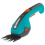 Akku-Grasschere ClassicCut Li, 3,6Volt, Set mit Strauchmesser (trkis/schwarz, Li-Ionen-Akku 2,5Ah) (09885-20)