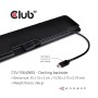 CLUB3D USB TC3.2 Gen 1 Trip dyn PD C60W-100W Docking USB 3.2 Gen 1 (3.1 Gen 1) Type-C Nero (CSV-1564W65)