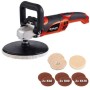 Polier-und Schleifmaschine CC-PO 1100/1E (rot/schwarz, 1.100 Watt) (2093264)