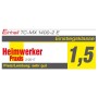Farb-Mrtelrhrer TC-MX 1400-2E (rot/schwarz, 1.400 Watt) (4258550)
