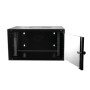 LogiLink W21E66B rack 21U Da parete Nero (W21E66B)