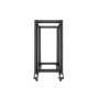 Lanberg OR01-6822-B rack 22U Rack indipendenti Nero (OR01-6822-B)