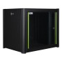 LOGON RWP09U45BL rack 9U Da parete Nero