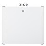 LOGON RWP09U56WH rack 9U Da parete Bianco