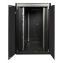 LOGON RDL22U81BL rack 22U Rack indipendenti Nero