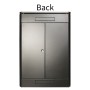LOGON RDL22U81BL rack 22U Rack indipendenti Nero
