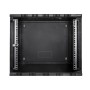 LogiLink W09A54B rack 9U Da parete Nero (W09A54B)