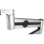 Durable 508423 supporto da tavolo per Tv a schermo piatto 96,5 cm (38") Morsa Argento (508423)