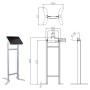 ROLINE Digital Signage Stand, Advertising (17.03.1251)