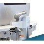 Ergotron StyleView Alluminio, Grigio, Bianco Pannello piatto Carrello multimediale (SV44-1211-2)