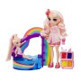 Rainbow High Little Pool Day with Blush Playset (522249-EUC)