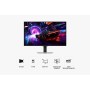 Samsung S32FG814SU Monitor PC 81,3 cm (32") 3840 x 2160 Pixel 4K Ultra HD OLED Argento (LS32FG814SUXEN)