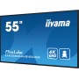 iiyama LH5560UHS-B2AG visualizzatore di messaggi Pannello A digitale 139,7 cm (55") LED Wi-Fi 500 cd/m² 4K Ultra HD Nero Proces