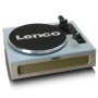Lenco LS-440 piatto audio Giradischi con trasmissione a cinghia Blu, Grigio talpa Automatico (A004833)