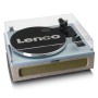 Lenco LS-440 piatto audio Giradischi con trasmissione a cinghia Blu, Grigio talpa Automatico (A004833)